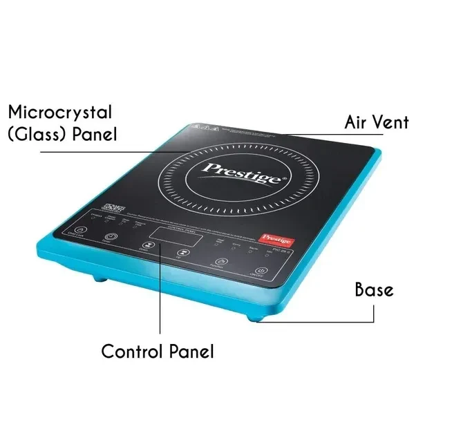 Prestige 41959 PIC 29.0 Induction Cooktop | 2000W | Feather Touch Control | Anti-Magnetic Wall | Automatic Voltage Regulator