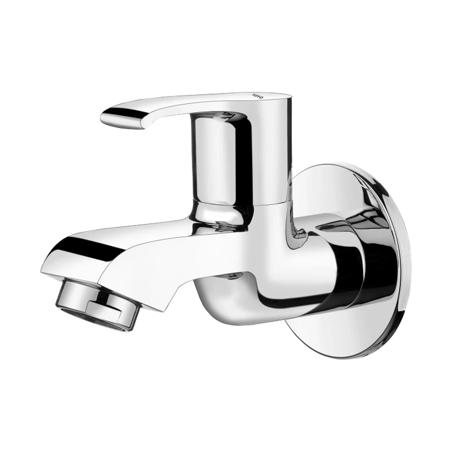 TOYO AL-51501 Bib Cock - Premium Brass Body, Wall Mounted, Standard Spout, CP Chrome Finish