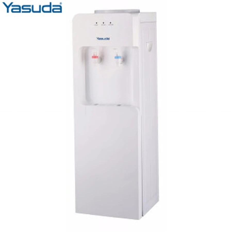 Yasuda YS-HN22S Stand Water Dispenser - Hot and Normal Output, 500W Heating, Automatic Thermostat, and Over-Current Protection (White)
