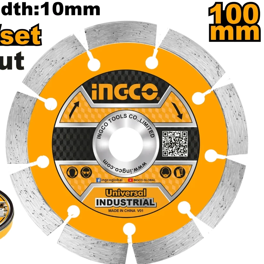 Diamond Disc Set | DMD011002M | 100mm (4") Professional Masonry Kit