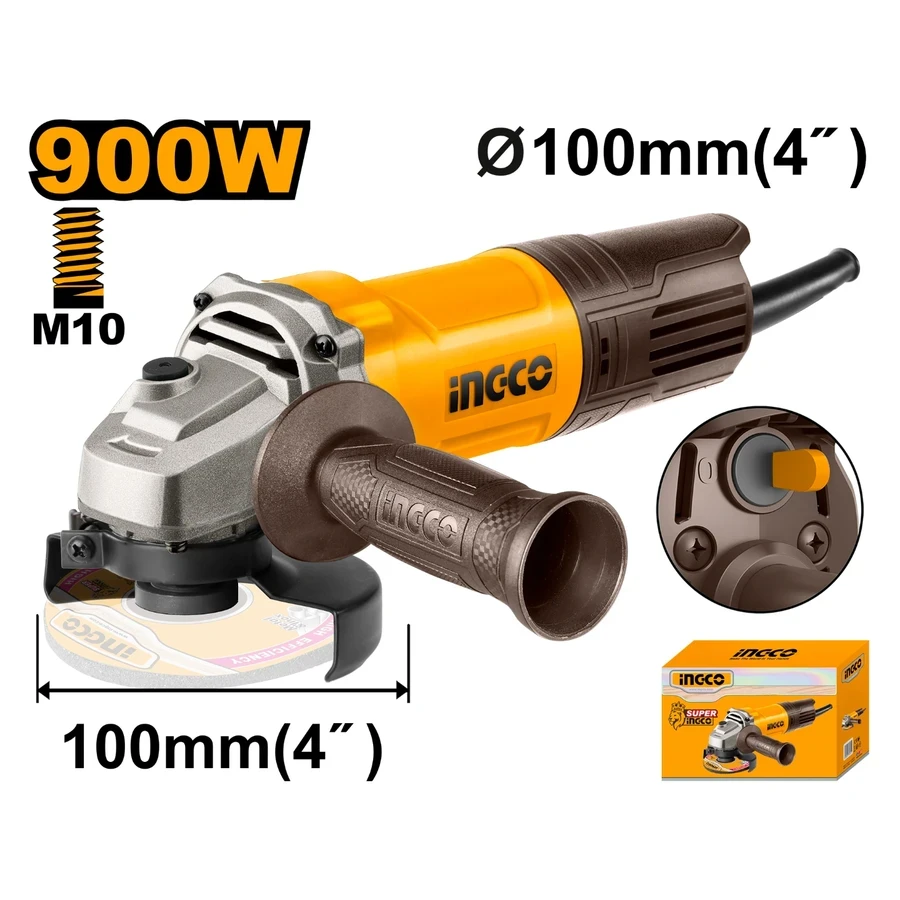 Angle Grinder | AG900282 | 900W | Professional High-Torque Grinding System