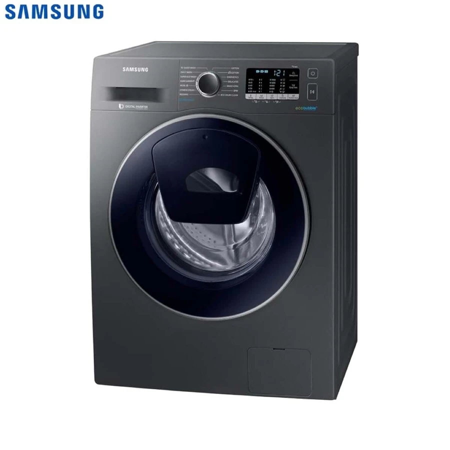 Samsung WW90K54E0UX/TL 9kg Front Load Washing Machine | Eco Bubble™ | 1400 RPM | Digital Inverter | Diamond Drum | Dark Grey