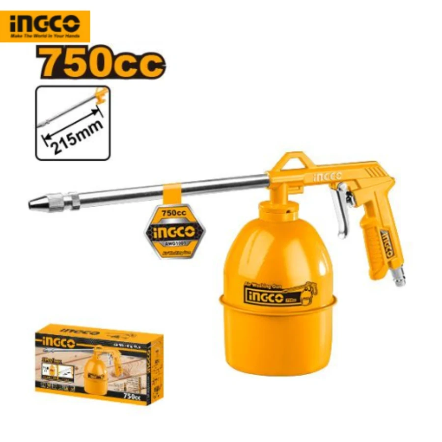 Professional Air Washing Gun | AWG1001 | 215mm Long-Reach Degreasing Gun