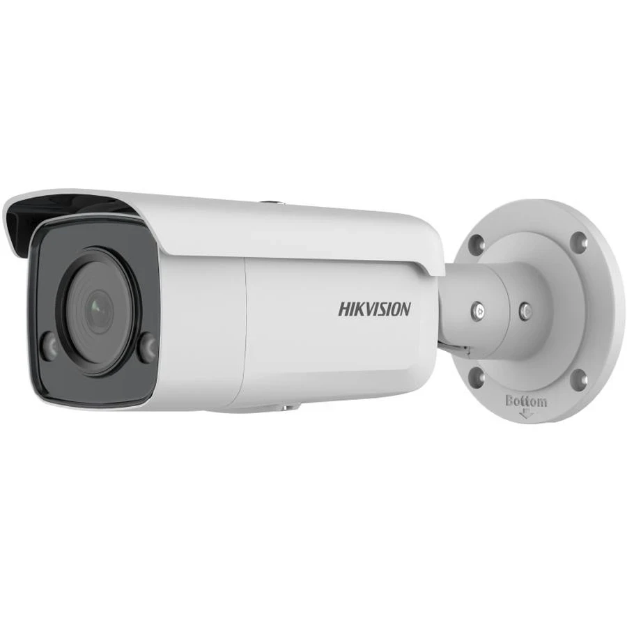 Hikvision 4MP ColorVu 24/7 Full Color Large Bullet Camera | 60m White Light | AcuSense Human/Vehicle | 130dB WDR | DS-2CD2T47G2-L