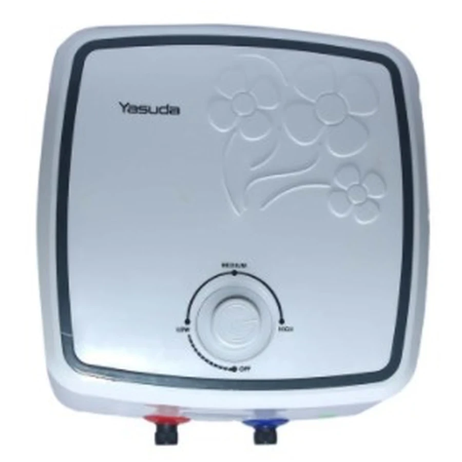 Yasuda YS-EGN10 10 Litre Electric Storage Water Geyser - 3000W Power, Stainless Steel Tank with Adjustable Temperature and Rust Resistance