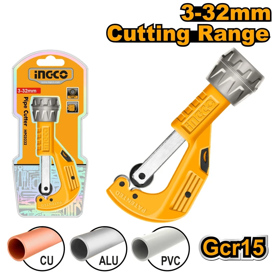 Precision Pipe Cutter | HPC0232 | 3mm – 32mm Capacity | Copper & Aluminum