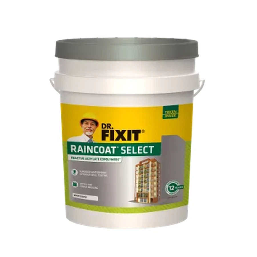Dr. Fixit Raincoat Select | Premium Exterior Waterproofing Coating