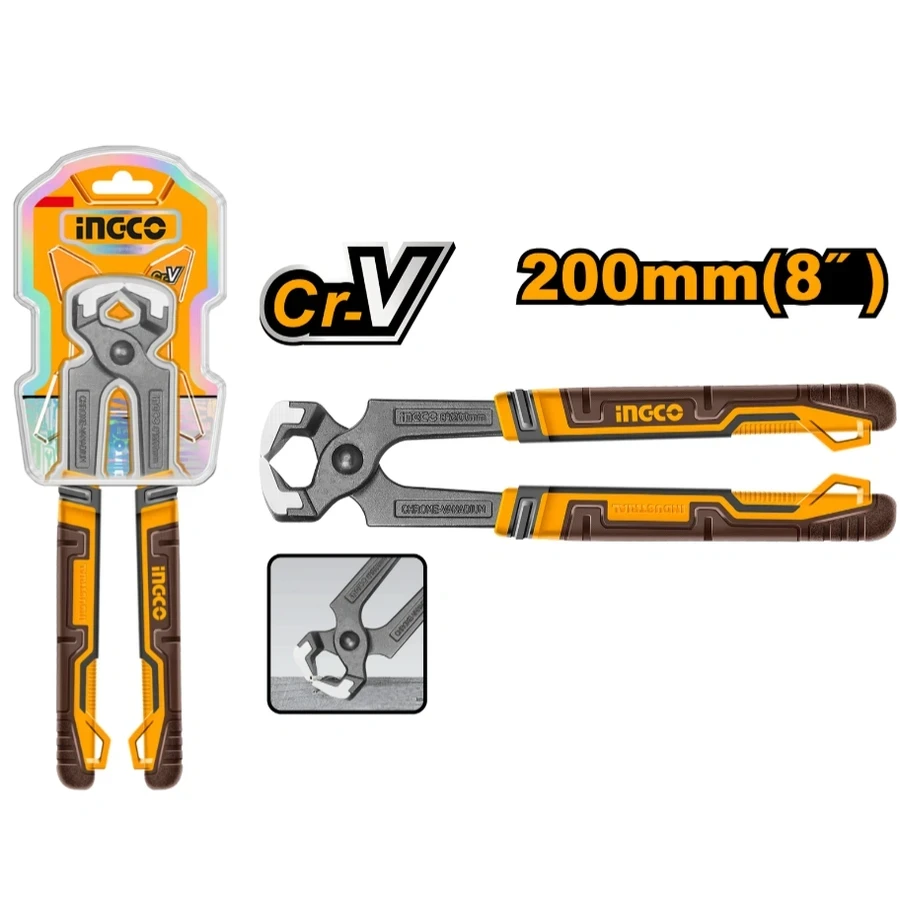 Professional Carpenter Pliers | HCPP02200 | 8" (200mm) | Chrome Vanadium (Cr-V)