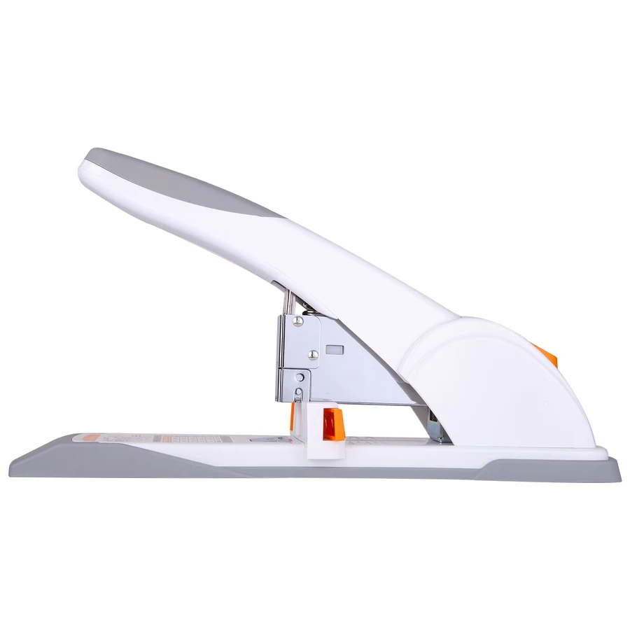 Deli E0486 Heavy Duty Stapler - 120 Sheets, Full Metal Body, Patented Jam Remover, Adjustable 60mm Depth, and 20,000 Cycle Lifetime