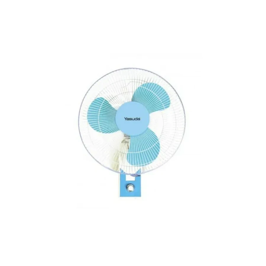 Yasuda YS-WF999H B 16-Inch High Speed Wall Fan | 1400 RPM | 60W Ultra Energy Efficient | Silent Operation | 400mm Sweep