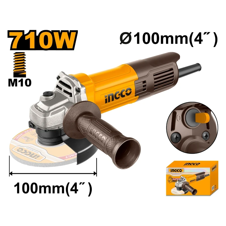 Angle Grinder | AG71182 | 710W | Compact High-Speed Grinding System