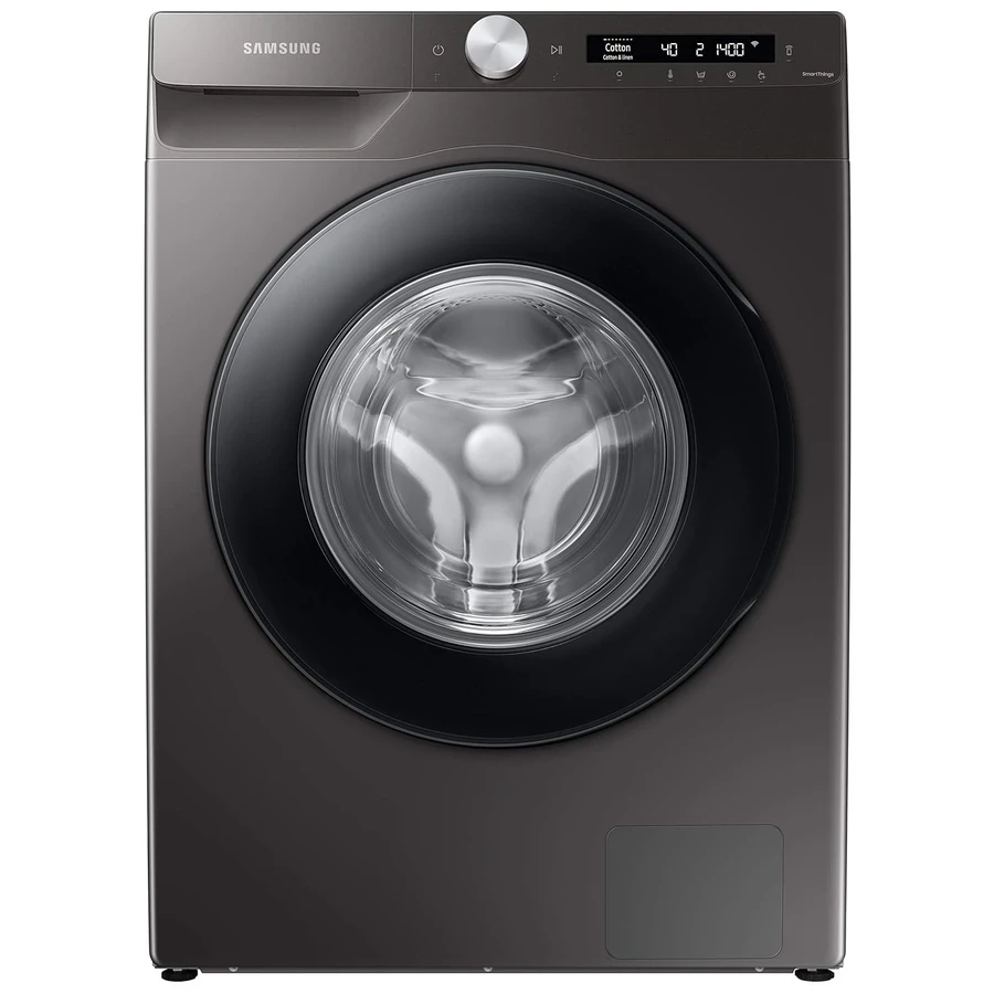 Samsung WW80T504DAN/TL 8Kg Front Load Washing Machine | AI Control | Eco Bubble | Hygiene Steam | 1400 RPM | WiFi Embedded | Inox