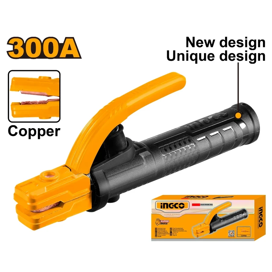 Professional Industrial Electrode Holder | WAH3008 | 300A High-Conductivity Design