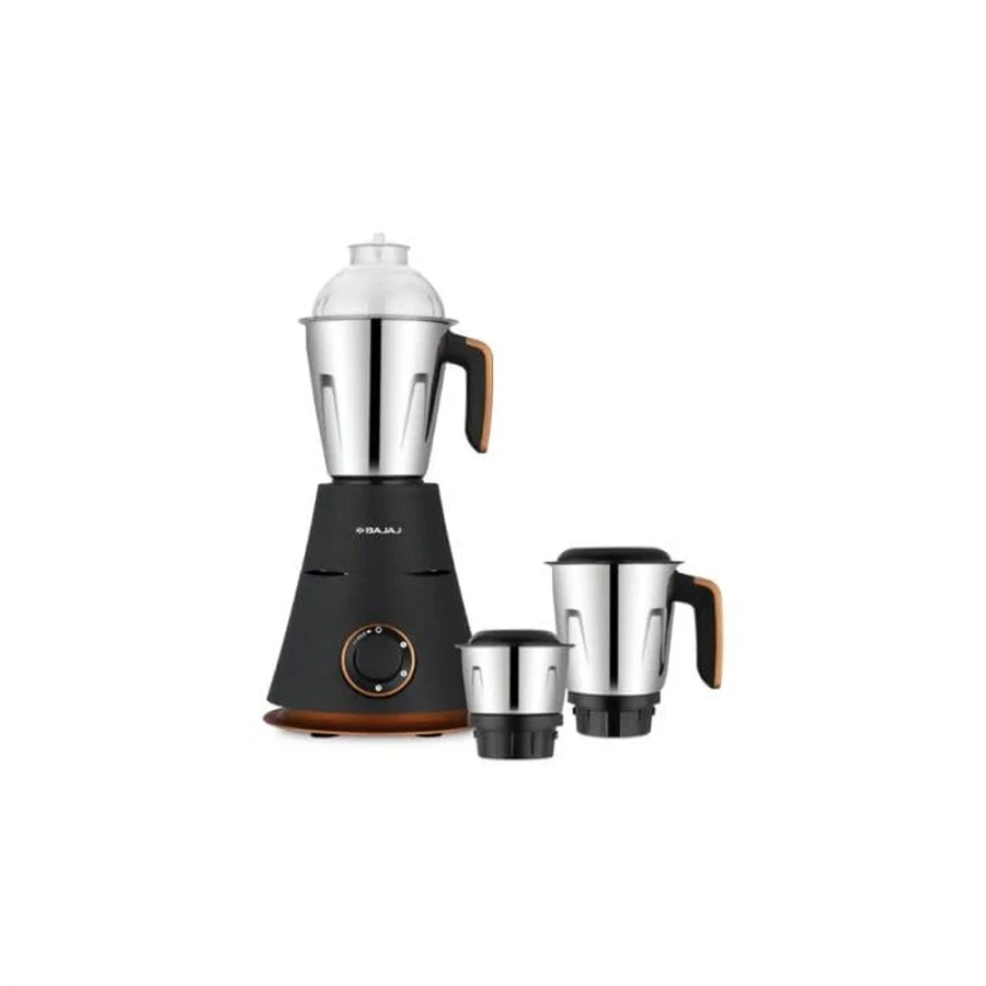 Bajaj Ninja Series Virtue (410594) Mixer Grinder | 750W | Black | Stainless Steel Blades | Blending & Mincing