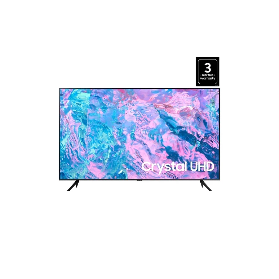 Samsung UA65CU7700RSHE 65" Smart UHD 4K LED TV | Crystal Processor 4K | IPS Panel | Adaptive Sound | Tap View