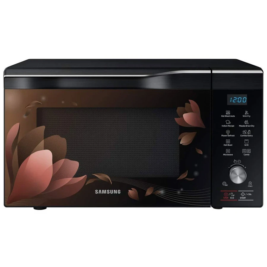 Samsung MC28M6036CC/TL 28L Convection Microwave Oven | Ceramic Enamel Cavity | Sheath & Quartz Heater | Dough Proof & Yogurt | Crusty Plate