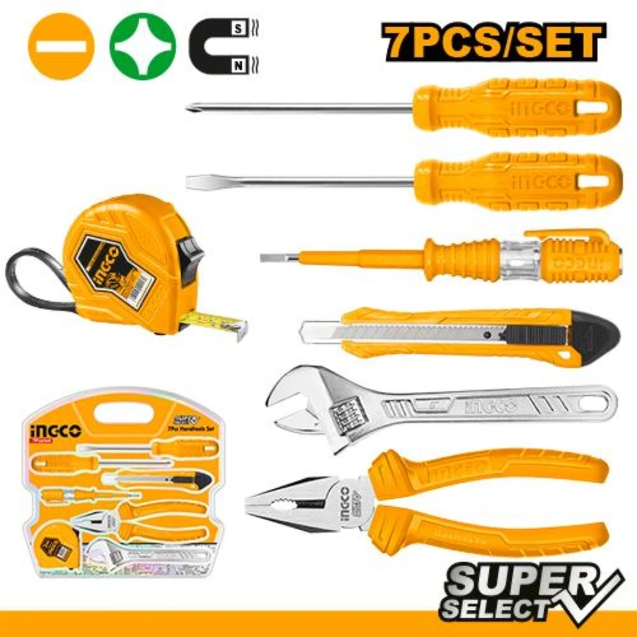 Essentials Compact Hand Tool Set | HKTH10807 | 7-Piece Core Kit