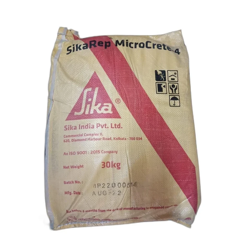 Sika Rep Microceret 30kg | M65 High-Strength Micro-Concrete | Non-Shrink Structural Repair Powder | Gray