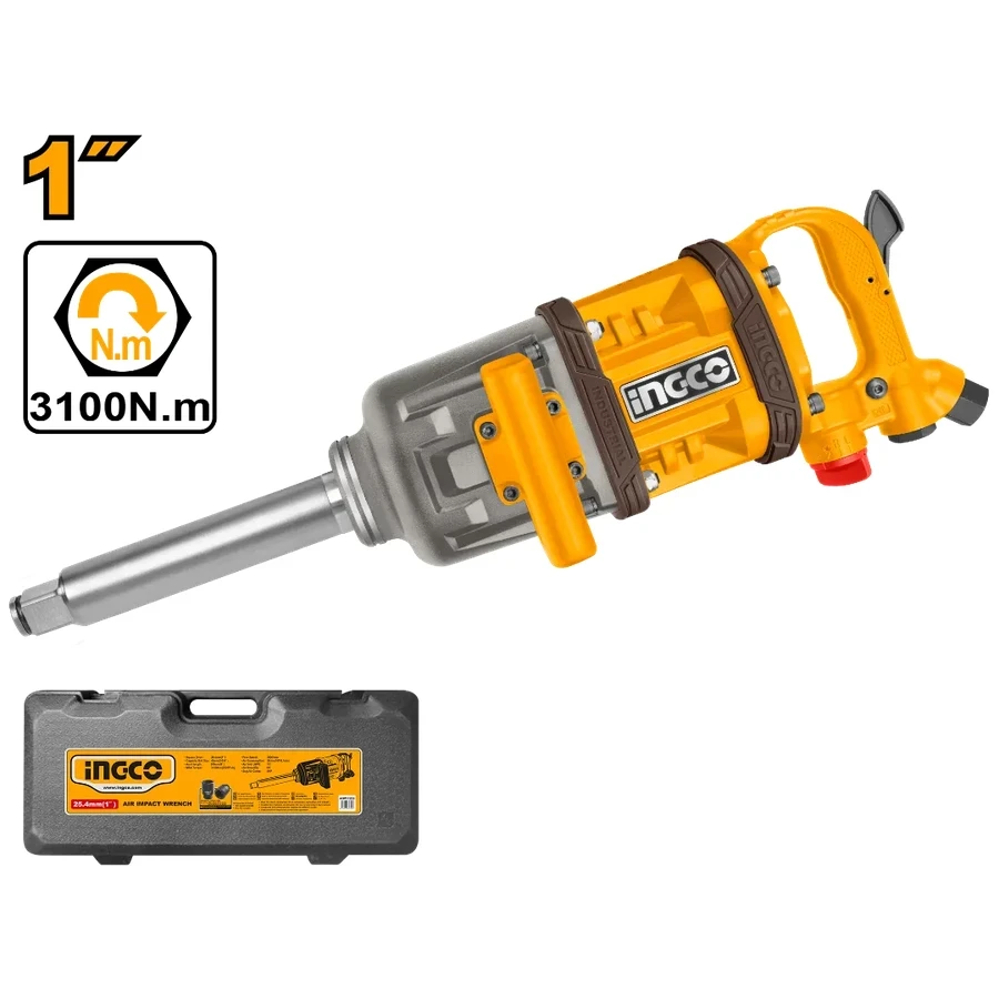 Industrial 1" Air Impact Wrench | AIW11222 | Heavy-Duty 3100Nm Torque
