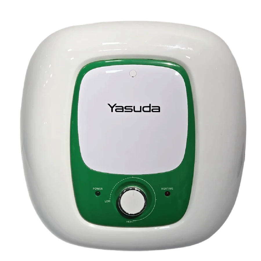 Yasuda YS-EGG15 Electric Storage Geyser - 15 Litre Capacity, High-Efficiency Heating for Bathroom and Home Use
