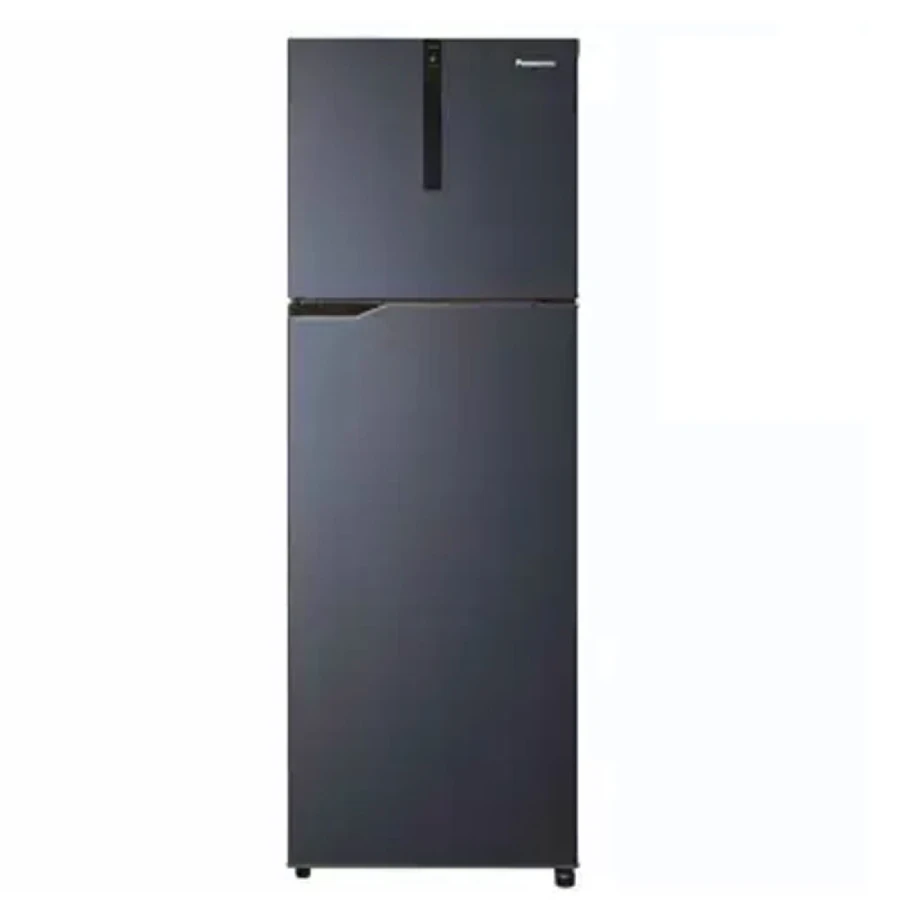 Panasonic NR-BG272DALK 270L Double Door Refrigerator | Integrated Water Dispenser | Toughened Glass Shelves | Deep Ocean Sparkle Finish