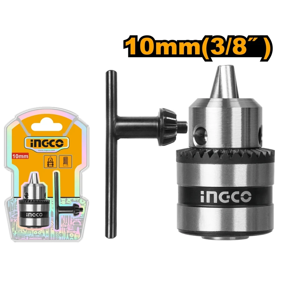 Professional 10mm Keyed Drill Chuck | KC1301.1 | 3/8"-24UNF Standard Mount