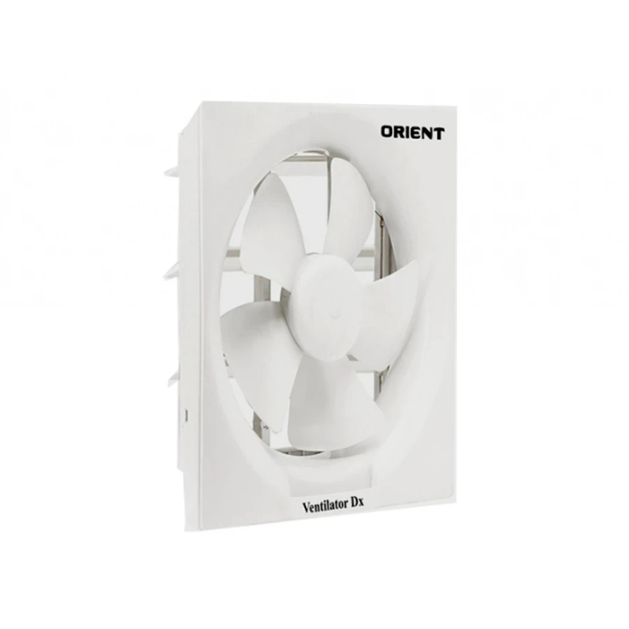 Orient Ventilator RX 150mm Exhaust Fan | 45W | 1300 RPM | 180 m³/hr Airflow | Automatic Shutter System | White