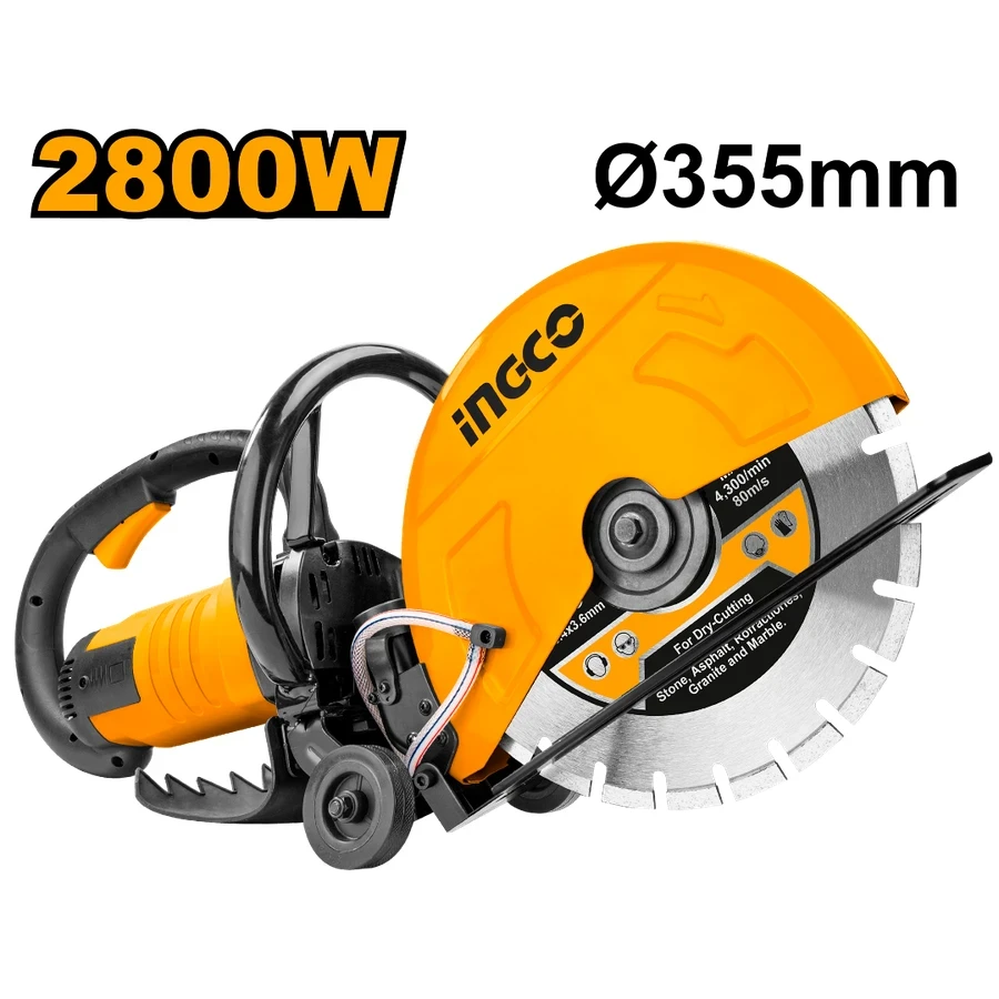 Power Cutter | PC3558 | 2800W | 14" High-Performance Industrial Cutter