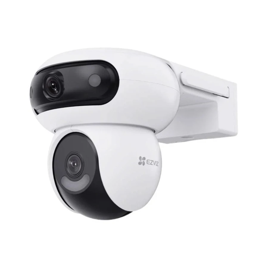EZVIZ H90 Dual 2K+ Camera 424 - Dual-Lens Pan/Tilt, 40m Color Night Vision, AI Human/Vehicle Tracking