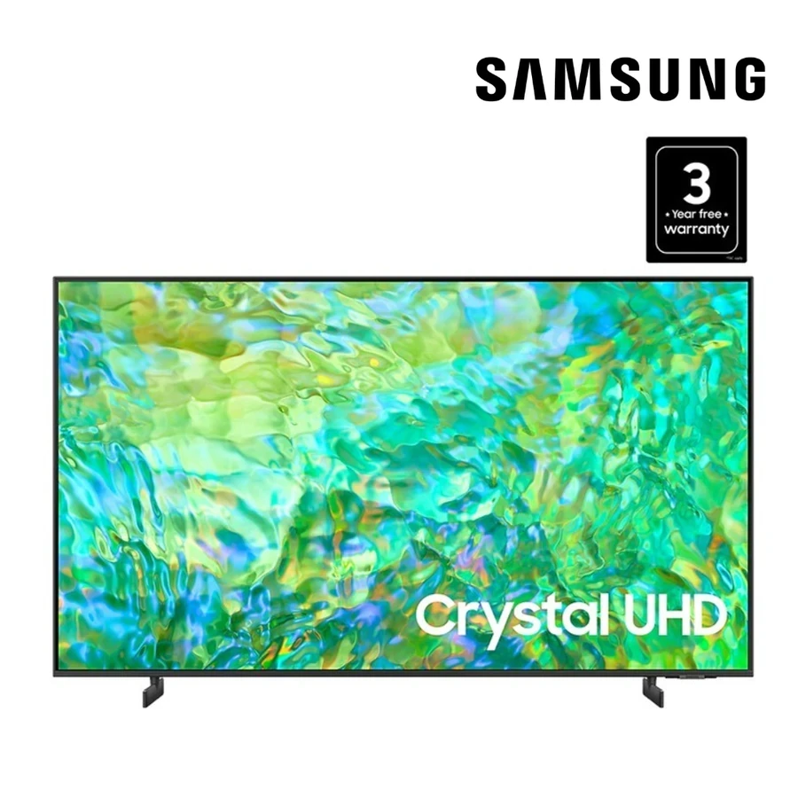 Samsung UA85CU8000RSHE 85" Ultra HD 4K Smart TV | Series 8 | Crystal Processor 4K | Q-Symphony | HDR 10+
