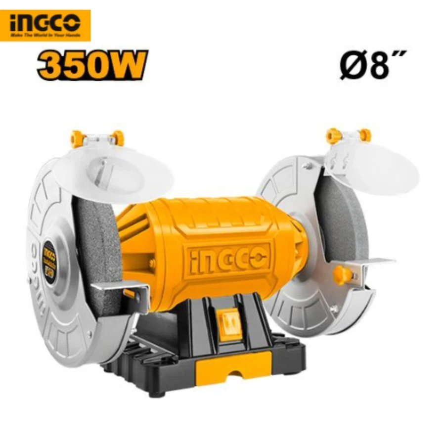 Bench Grinder | BG83502 | 350W | Professional 8-Inch High-Power Sharpening Station