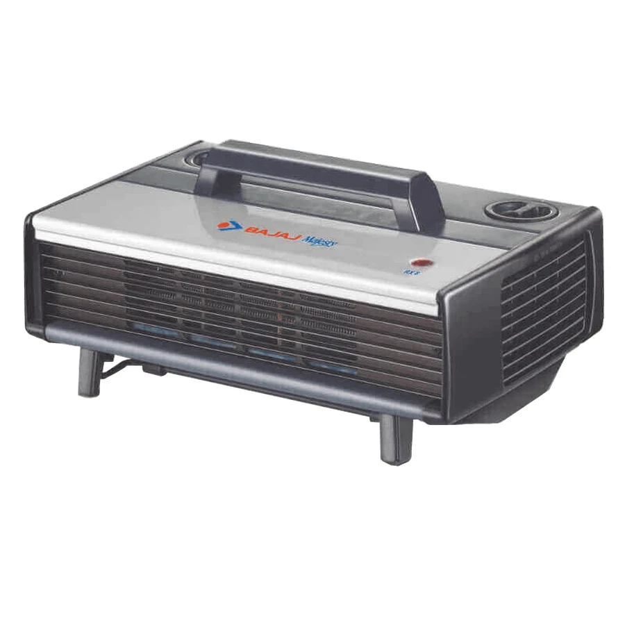 Bajaj RX-8 (260007) Heat Convector Room Heater | 2000W | Adjustable Thermostat | Fan-Forced Hot Air Circulation | CRCA Body