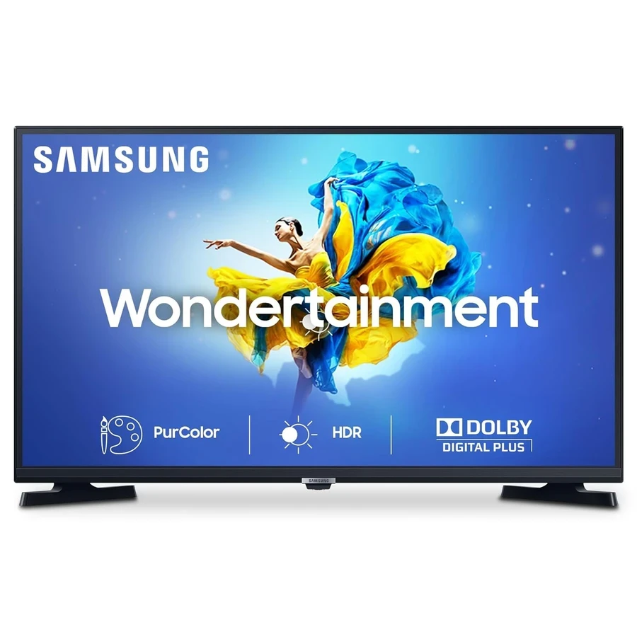 Samsung UA32T4340BKXXL 32" Smart LED TV | HD Picture Quality | Smart Browser | Samsung TV Plus | WiFi