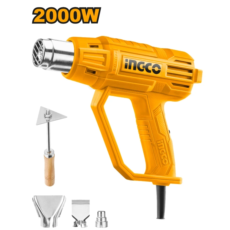 Heat Gun | HG200038 | 2000W | Heavy-Duty Dual Temperature Industrial Tool
