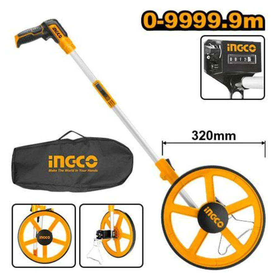 Professional Digital Measuring Wheel | HDMW45 | 10km Industrial Series