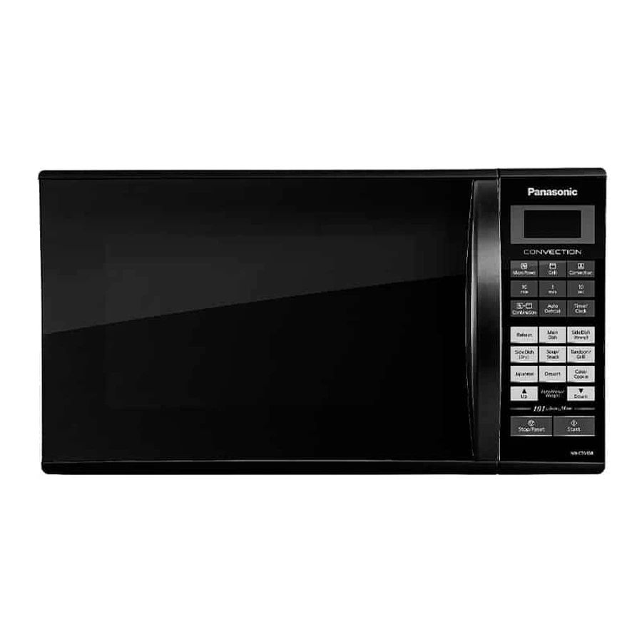 Panasonic NN-CT645BFDG 27 Litre Convection Oven | Twin Turbo Cooking | Stainless Steel Cavity | Micro, Grill & Convection Modes