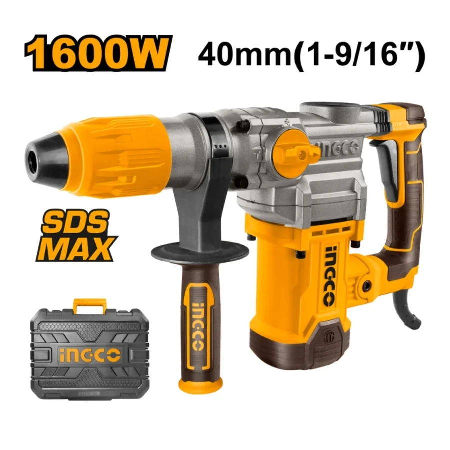 Rotary Hammer | RH1600388 | 1600W | SDS MAX Heavy-Duty Demolition & Drilling System