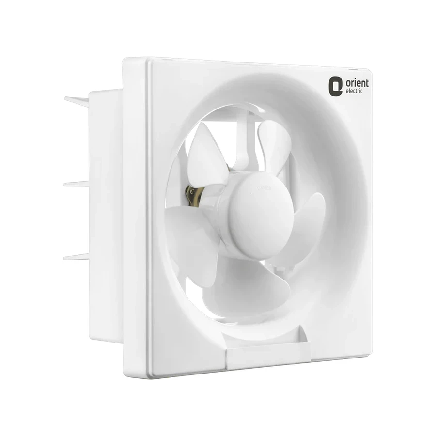 Orient DX Square 200 Exhaust Fan 8-inch | 38W Energy Efficient Motor | Normal Speed | Durable Plastic Body | White