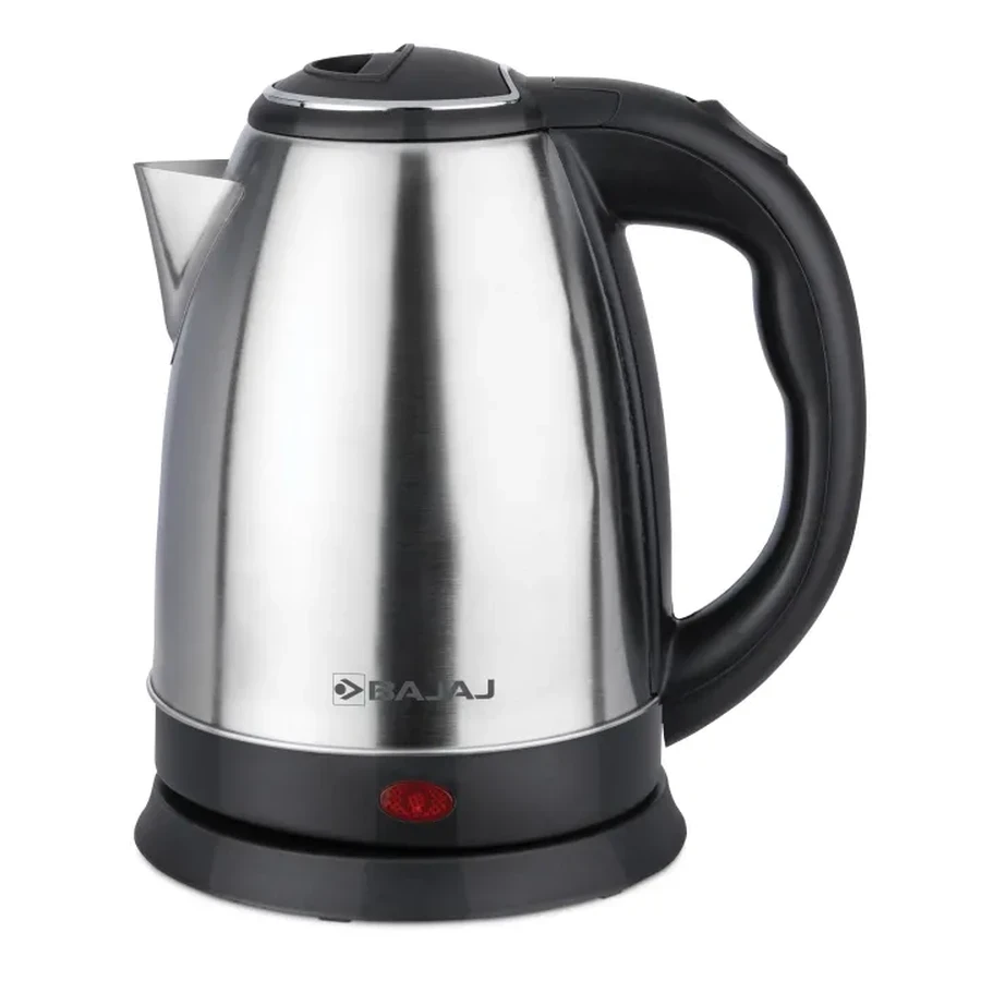 Bajaj KTX 1.8 L DLX (670107) Electric Kettle | 1.8L Capacity | 800W | Concealed Heating | Cordless Design | Black