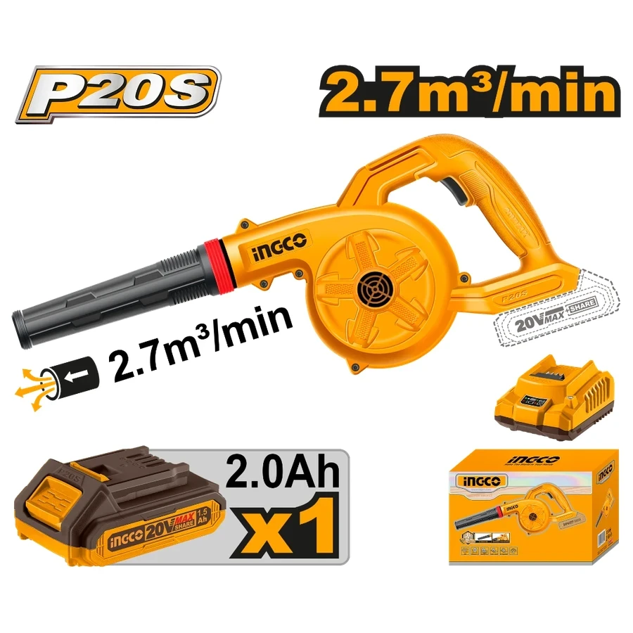 Cordless Blower | CABLI200281 | 20V Max | High-Speed Clean-Up Specialist