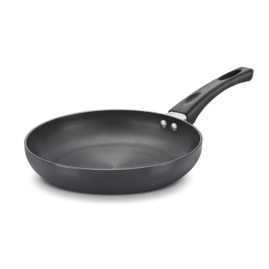 Prestige 37067 Magna HA Fry Pan Dia 240mm | Hard Anodised Aluminium | Induction & Gas Compatible | 1.5 Litre | Black