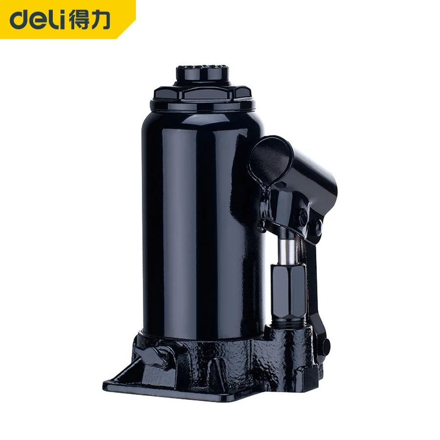 Deli DL-BC16T Vertical Hydraulic Bottle Jack 16 Ton - Heavy Duty Lifting Capacity, Compact Design, Portable 6.75 KG, Ideal for Trucks and Industrial Use