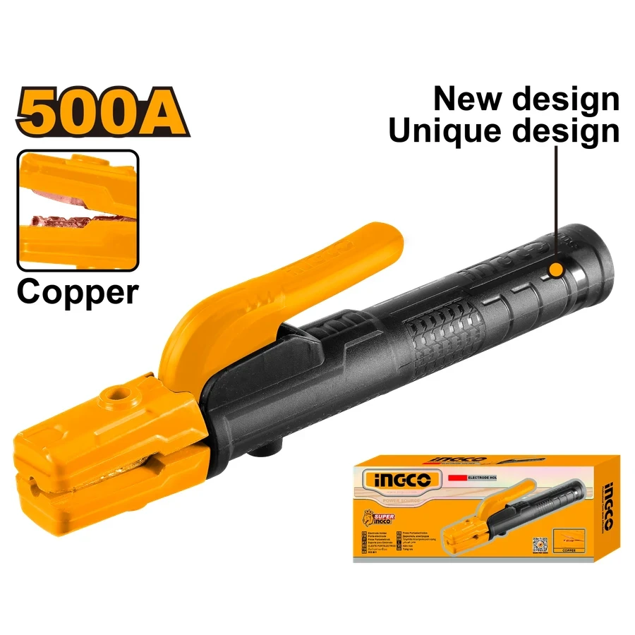 Electrode Holder | WAH5008 | 500A Heavy-Duty "Netherlands Type"