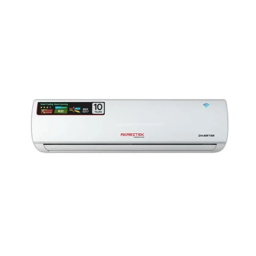 Akaritek 1.0 Ton Elite Series Smart Inverter AC | WiFi Connect & Fireproof Design | R32 Eco-Friendly | AK-AC12IT