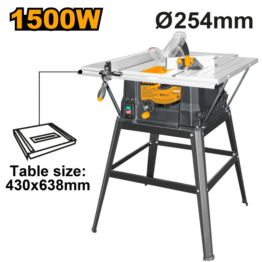 Table Saw | TS15007 | 1500W | Precision Benchtop Rip & Cross-Cut System