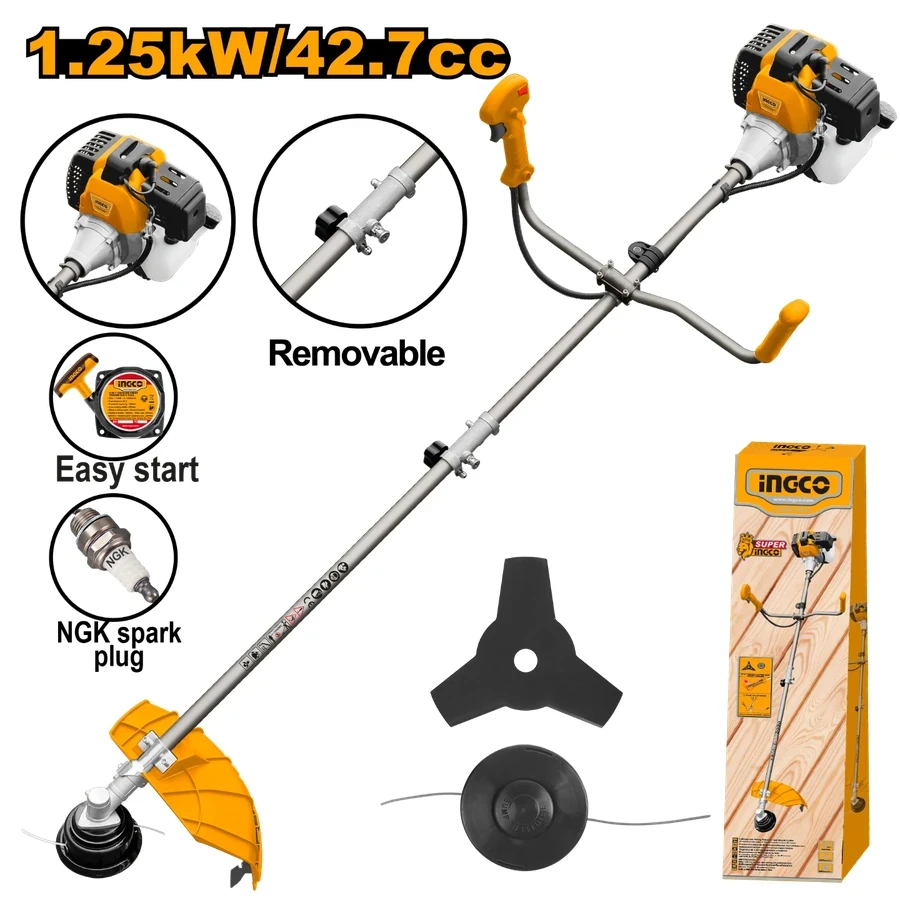 Professional Gasoline Grass Trimmer & Brush Cutter | GBC5434421 | 2-in-1 Heavy-Duty Series