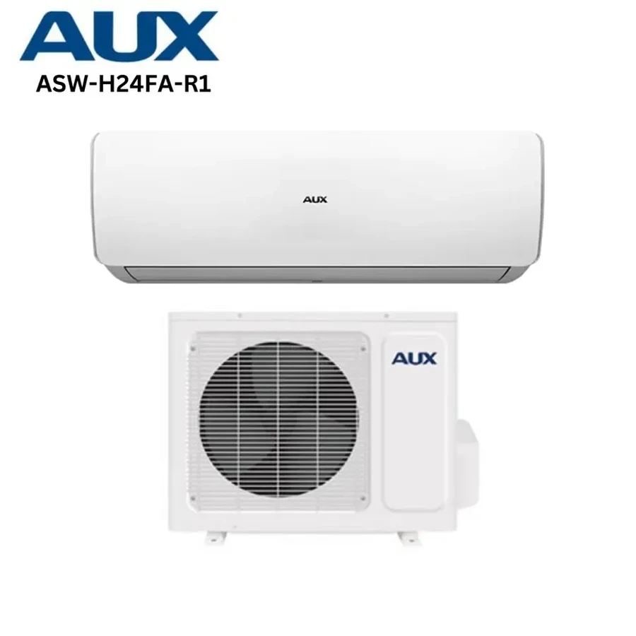 Aux ASW-H24FFA-R1DI 2.0 Ton Split Inverter Freedom Series Air Conditioner | WiFi Enabled | 24000 BTU | 17 SEER | Inverter Technology